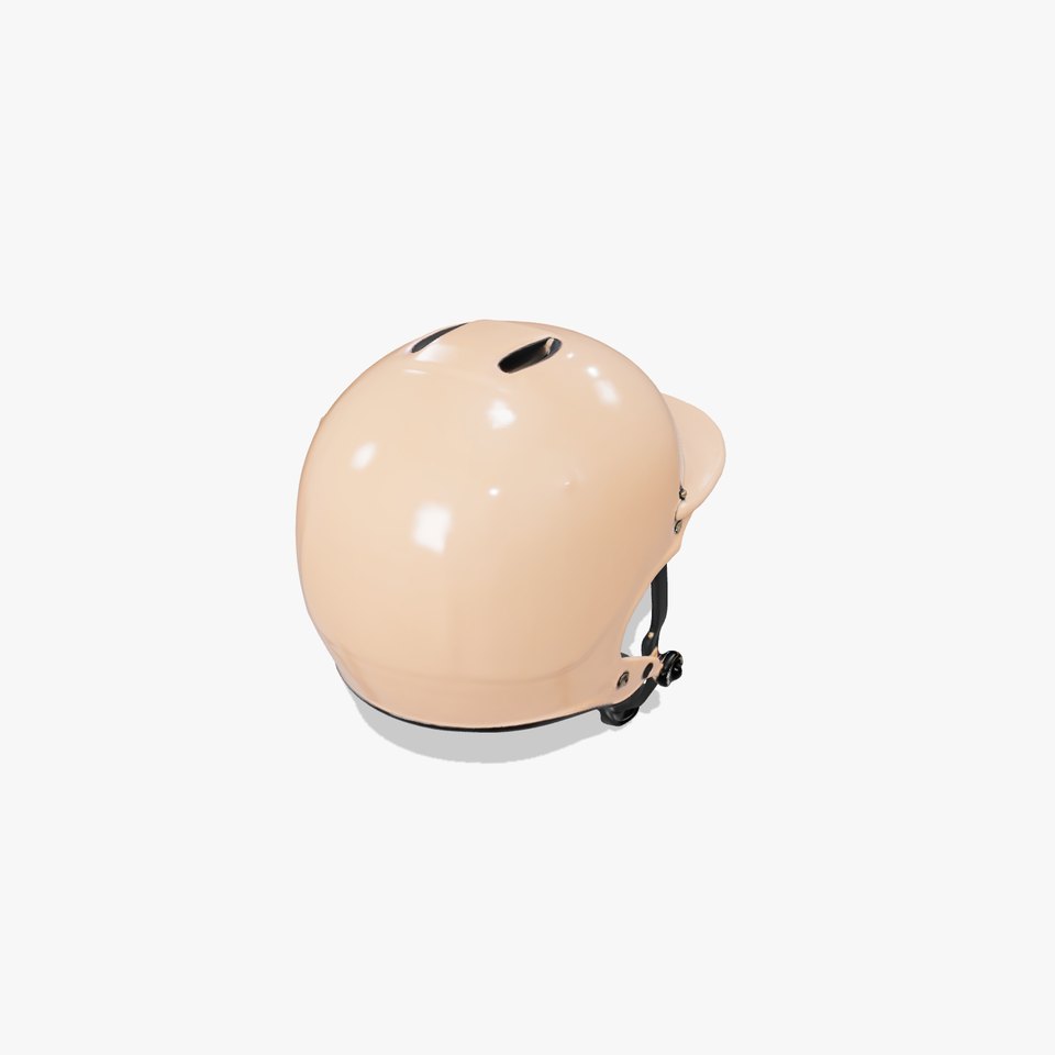 Glossy Copper Helmet model pack